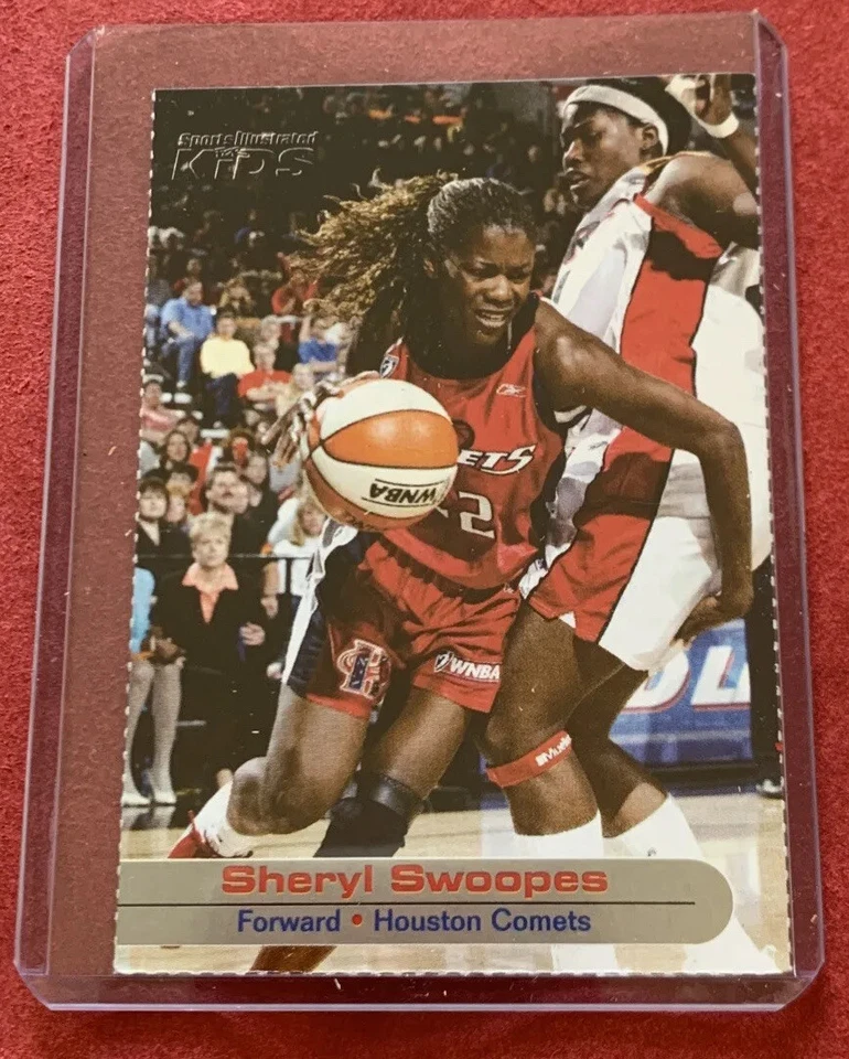 SHERYL SWOOPES Rare 2003 Sports Illustrated for Kids SI USA Houston Comets - Image 1 of 4