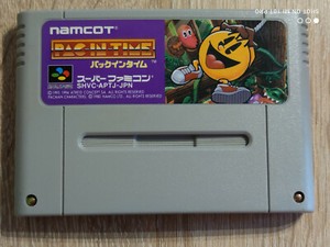 Pac IN Time Super Famicom Snes Nintendo Giapponese