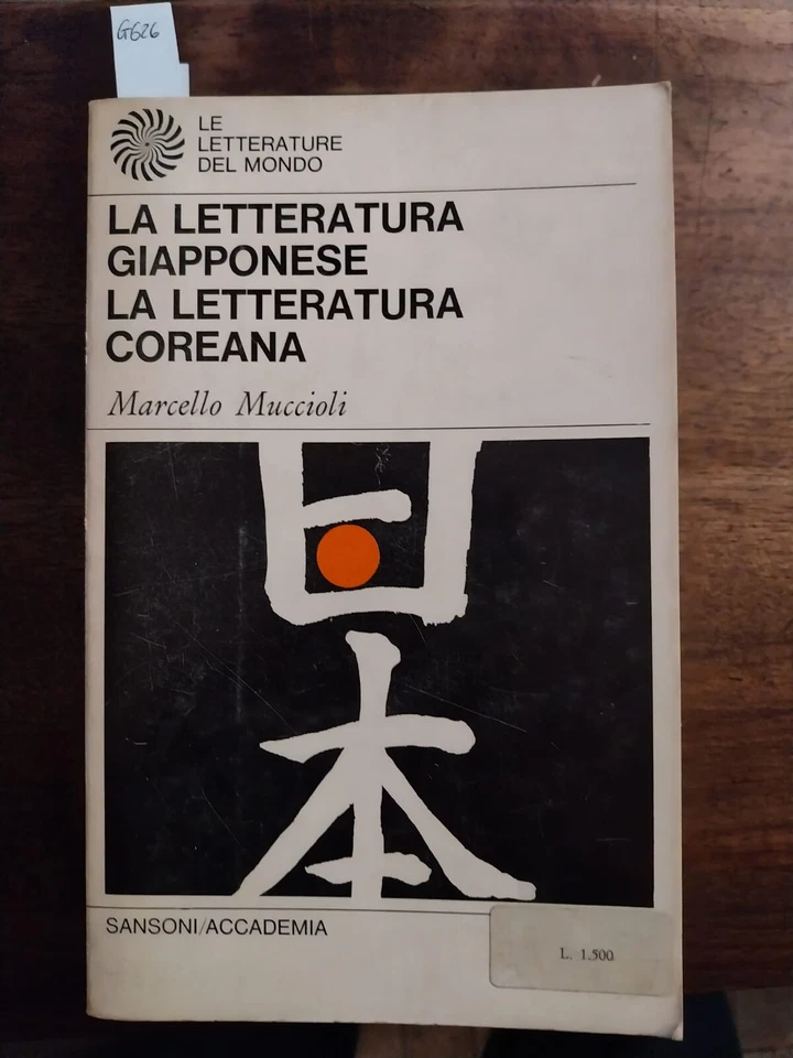 MUCCIOLI, Marcello, La letteratura giapponese. La letteratura coreana Sansoni - Immagine 1 di 1