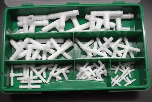 Sortiment - Schlauchverbinder 3-10mm T-Verbinder - 60 Stück - Bild 1 von 1