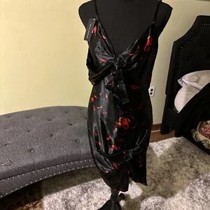 Alexander Wang Womens Satin Spaghetti Strap Dress Size 8 Retail $816 NWT - Picture 1 of 13