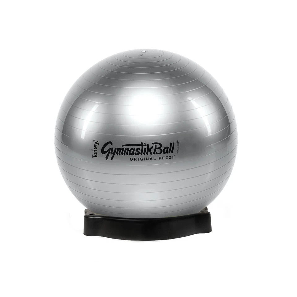 Original Pezzi Pezziball Standard 53 cm m. Ballschale Kombi Gymnastikball anthra