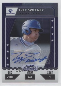 2021 Elite Extra Edition College Tickets Optic Signatures /99 Trey Sweeney Auto