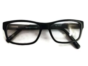 Elements By Europa EL-178 01 Black Eyeglasses 54-17-140mm Frame China - Picture 1 of 8
