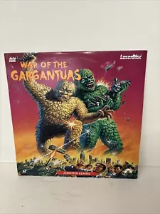 WAR OF THE GARGANTUAS Laserdisc LD Monster - Imagen 1 de 7