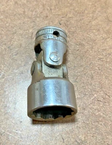 Snap-on Tools USA 3/8" Drive 12pt Point 11/16" SAE Chrome Swivel Socket FU22 - Picture 1 of 5