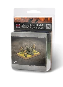 Flames of War Mid War British 20mm Light AA Troop Far East - Picture 1 of 5