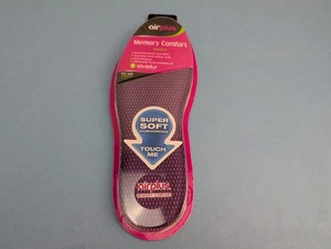 Airplus Solette Memory Comfort con Memory Foam per Donna Bordo a Taglia 5-11 - Foto 1 di 5