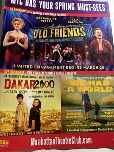 Sondheims Old Friends Bernadette Peters Dakara2000 We had A World Broadway Ad  - Bild 1 von 5