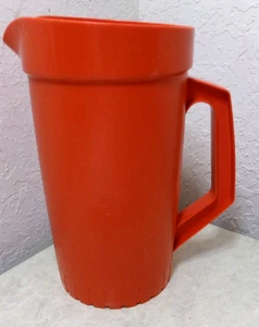 Vintage Tupperware Ernte orange 800-10 Krug 2qt - Bild 1 von 4