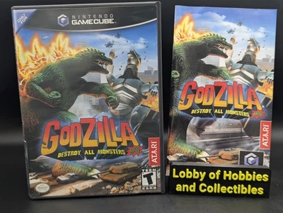 Godzilla: Destroy All Monsters Melee ( Nintendo GameCube ) CIB - Mint Disc  - Image 1 of 4