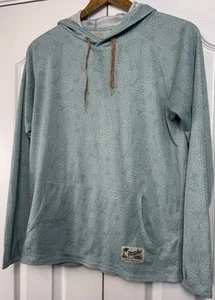 Howler Bros Loggerhead Hoodie Herren S Deluge Camo grün Tasche feuchtigkeitsableitend schnelltrocknend - Bild 1 von 10