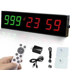 Digital Days Countdown Timer Clock,Retirement Countdown Calendar up to 999 Da... - Picture 1 of 7