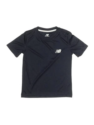 Camiseta activa negra New Balance para niños 4 Foto 1 de 2