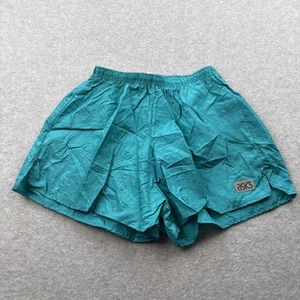 Vintage Women’s ASICS Running Shorts 3in Nylon Medium Lined Blue - Picture 1 of 8