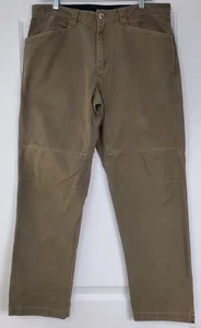 Pantalone Arcteryx Vintage Uomo Marrone Gamut Cotone Tela - Taglia 34×30 - Usato in ottime condizioni - Foto 1 di 13