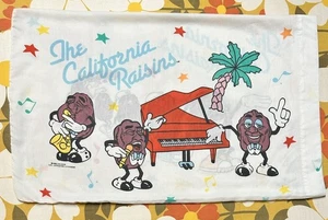 Retro 1988 The California Raisins Pillowcase Standard Band Graphic Collectible - Picture 1 of 10