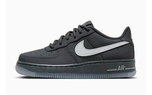 Nike Air Force 1 Low Reflective Swoosh In Grey - Size UK 5 - Ex Display - Picture 1 of 14