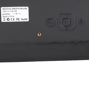 Hot (UK Plug)12 Inch HD Smart Digital Photo Frame 16G LED Office Digital Photo - Picture 1 of 22