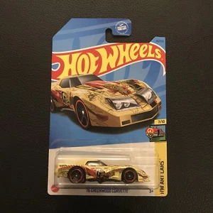 HOT WHEELS ‘76 GREENWOOD CORVETTE #65/250 7/10 HW ART CARS - Picture 1 of 7