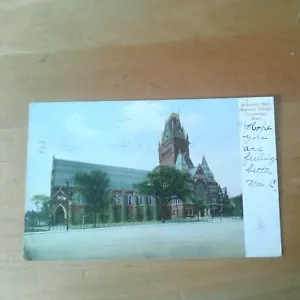 MASSACHUSETTS: MEMORIAL HALL - HARVARD COLLEGE - CAMBRIDGE, MASS - 1906 - Picture 1 of 3
