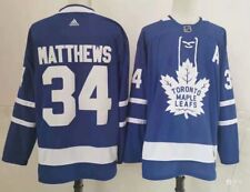 Toronto Style Maple Leafs #34 Auston Matthews Men's Blue Jersey S-3XL