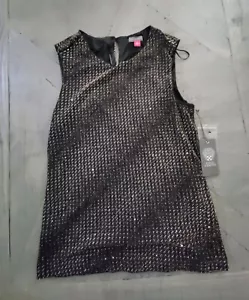 Vince Camuto ärmellose Bluse GR. S - SCHWARZ - BRANDNEU - Bild 1 von 1