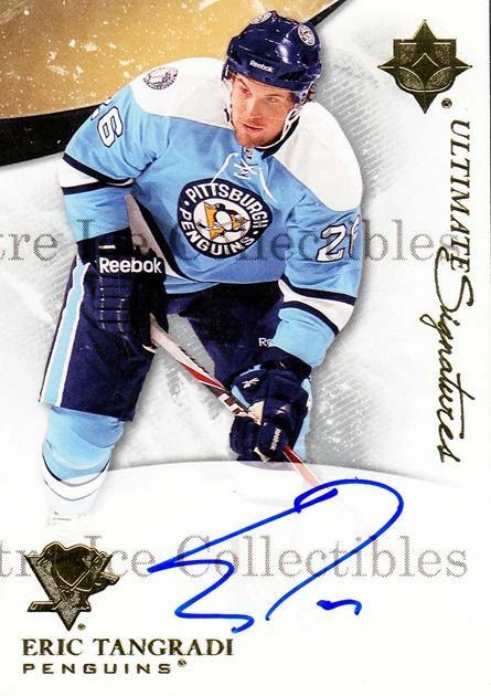 2010-11 UD Ultimate Collection Signatures #USET Eric Tangradi - Image 1 of 1