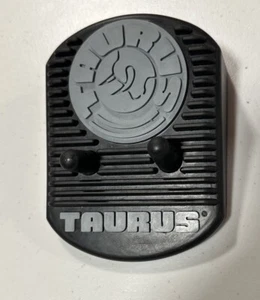 Heavy Duty TAURUS Gun Display Black Gray  Rubber 4.5” X 6” - Picture 1 of 5