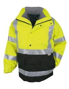 Parka di sicurezza impermeabile Tri-Mountain uomo poliestere sistema 3 in 1 8980 taglia 4XL - Foto 1 di 2