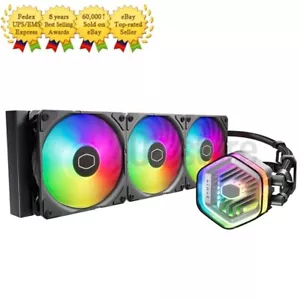 Cooler Master MASTERLIQUID 360 ATMOS Black AIO Liquid Cooler 2500RPM - Picture 1 of 1