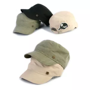 Unisex Hombre Mujer Pigmento Mqum Traje Gorra Informal Militar Cadete Camionero Sombreros - Imagen 1 de 9