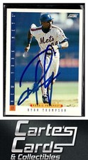 Ryan Thompson 1993 Score #227  RP New York Mets TTM/IP Signed Autographed