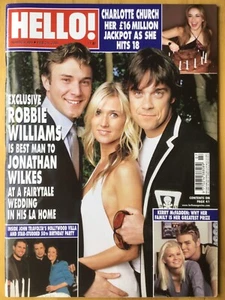 HELLO! MAGAZINE #804 - 24 FEBRUARY 2004 - CHARLOTTE CHURCH - JONATHAN WILKES - Picture 1 of 1