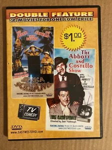 Abbott & Costello DOUBLE Slim Case DVD - Africa Screams/Abbott and Costello Show - Picture 1 of 2