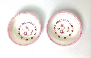 Hello Kitty 2er Set Schüsseln 5,5" Melamin - Bild 1 von 4
