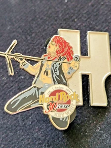 Hard Rock Cafe Band Musicians Series 30th Anniversary letter "H' 1 pc   HR0024 - Picture 1 of 6