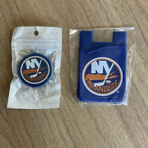NEW YORK ISLANDERS Popsocket & Cell Phone Credit Card Holder - Photo 1 sur 4