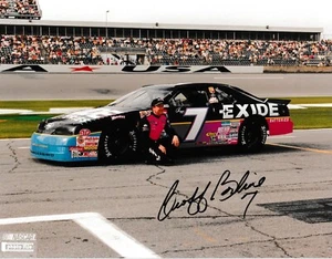 GEOFF BODINE NASCAR DAYTONA 500 WINNER SIGNED 8 X 10 PHOTO GTP - Picture 1 of 1
