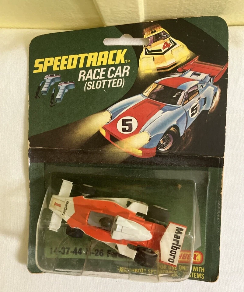MATCHBOX Speedtrack Slot Car INDY F1 Marlboro M-26 NEW VINTAGE 1979 - Image 1 of 4
