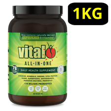 Vital All-In-One Daily Health Supplement 1KG Powder (prev. Vital Greens) Vegan