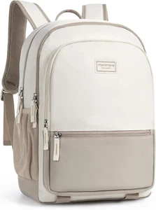 School Backpack 3 Large Compartments Work Bookbag Water Resistant Lightweight Ba - Picture 1 of 6