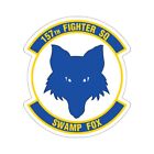 157 Fighter Squadron (U.S. Air Force) STICKER Vinyl Die-Cut Decal