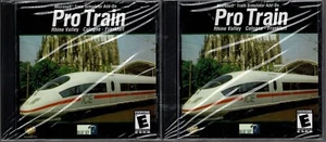 Lot of 2 Pro Train I Pc New Add On For Microsoft Train Simulator New Save More - Picture 1 of 2
