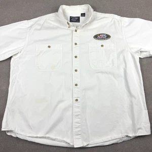 Vintage 90s NASCAR Busch Series Grand National Division Shirt Employee Staff XXL - Picture 1 of 18