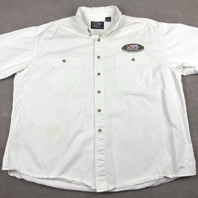 Vintage 90s NASCAR Busch Series Grand National Division Shirt Employee Staff XXL - Image 1 of 4