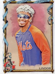 2023 Topps Allen & Ginter Base Short Prints SP #362 Francisco Lindor - New York