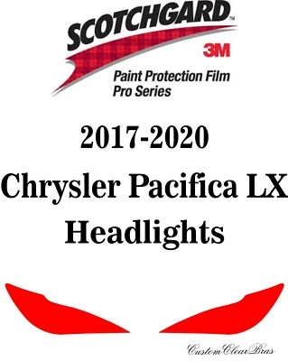 3M Scotchgard Paint Protection Film Pro Series 2017 - 2020 克莱斯勒 Pacifica LX — 第 1/3 张图片