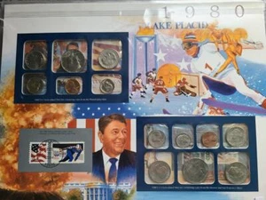 *1980 EE. UU. SIN CIRCULAR PANEL DE JUEGOS COMO NUEVOS, SOCIEDAD CONMEMORATIVA POSTAL #U179 - Imagen 1 de 2