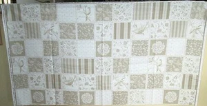 1 Pretty MODA "Rouenneries Duex-Light and Lovely" Cotton Fabric Quilting Panel - Picture 1 of 2